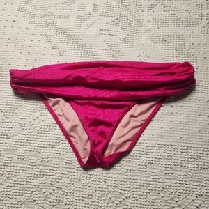 Victoria's Secret Shimmer Pink Bikini Bottom | L